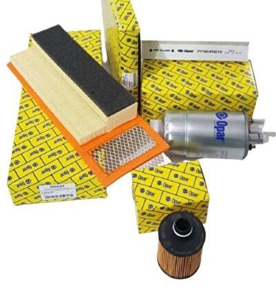 Fiat Linea Doblo 1.3 Uyumlu Mjt Euro 5 Filtre Yağ Bakım Seti