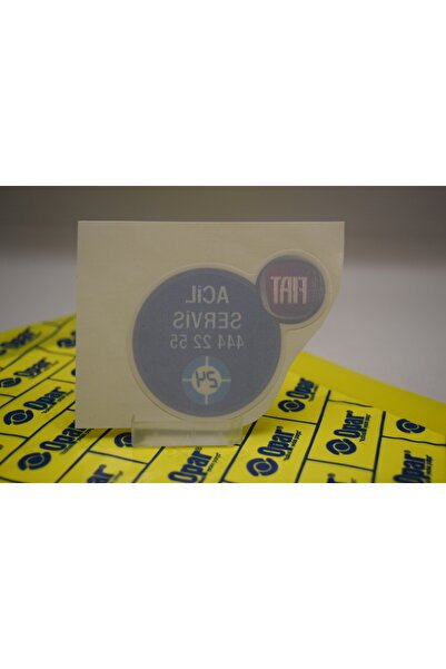 1_org_zoom-28930.jpg FIAT ÖN CAM ACİL SERVİS ETİKETİ OPAR - Görsel 1