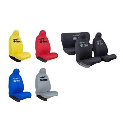 Tofaşopar Oto Koltuk Servis Kılıfı Ön Arka Penye Sarı