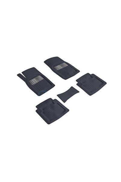 1_org_zoom-29613.jpg Hyundai I30 2007 2012 Kesilebilir Uyumlu Universal Paspas Derin Havuzlu Karbon Siyah - Görsel 1