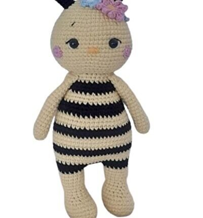 Arı Vız Vız Bebek Amigurumi Organik Oyuncak