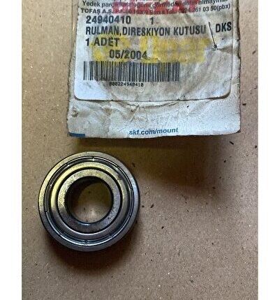 6202 2Z OPAR 24940410 DKŞ TOFAŞ DİREKSYON KUTUSU RULMANI BİLYASI ESKİ ÜRETİM