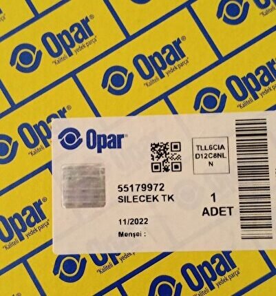 DOBLO III DOBLO IV ON SILECEK OPAR MARKA