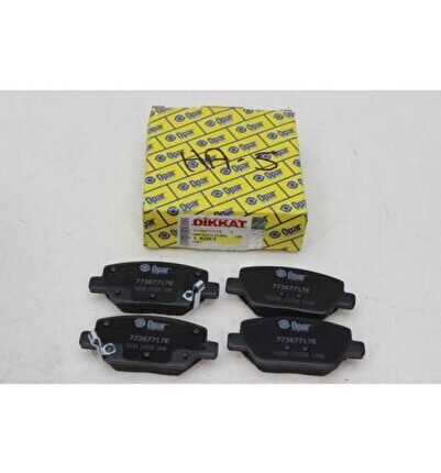 Fiat Egea Arka Fren Balatası Takımı Orijinal Opar