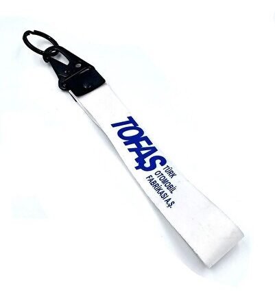 TOFAŞ OPAR Tasarımlı Metal Anahtarlık Bez Aksusuarlı 1.Sınıf Malzeme