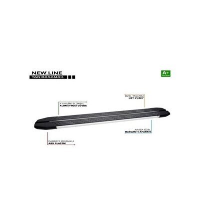 Fiat Fiorino Newline Aluminyum Yan Basamak 173 Cm 2008 Üzeri