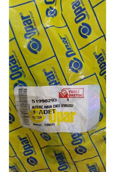 1_org_zoom-30658.jpg Fiat Fiorino 1.3D 2007 - 2015 İntercooler Hava Çıkış Borusu Komple 51998293 - Görsel 1