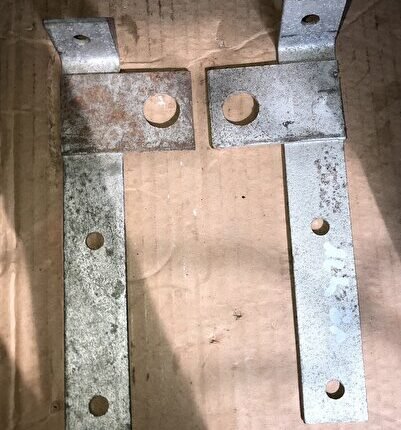 MURAT 124 SERÇE ÖN TAMPON BAĞLANTI AYAKLARI SAĞ SOL