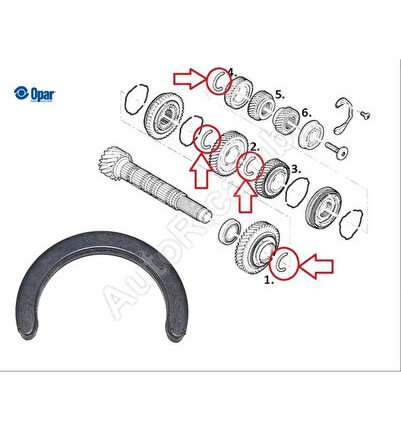 Vites Segmani Ducato 2.3jtd 9620395580