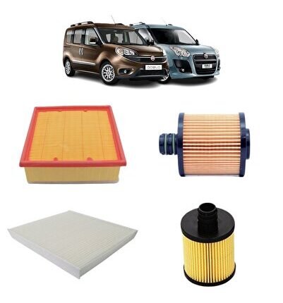 Fiat Doblo Euro 4 1.6 D-JTD-Multijet Polen Filtresi Karbonlu 2010-2013 Model