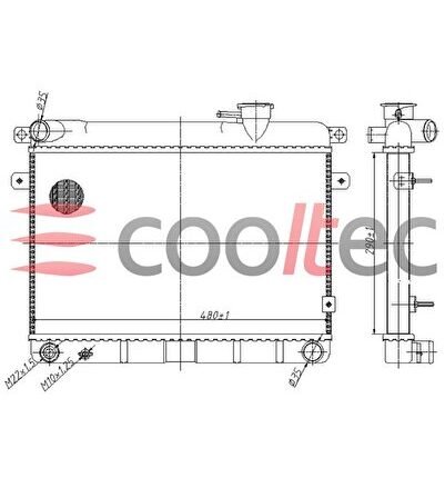 SU RADYATÖRÜ FIAT TOFAŞ MURAT131, DOĞAN, ŞAHİN, KARTAL / 5953475, 4344166