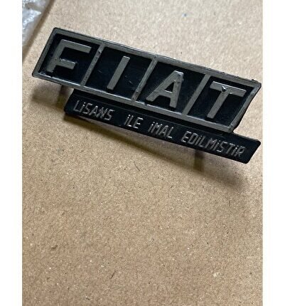 TOFAŞ DOĞAN KARTAL ŞAHİN MURAT 131 MURAT 124 SERÇE FİAT LİSANS YAZI OTO YAZI AMBLEM