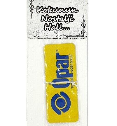 Opar Tasarımlı Dekoratif Oto Kokusu Ve Aksesuarı