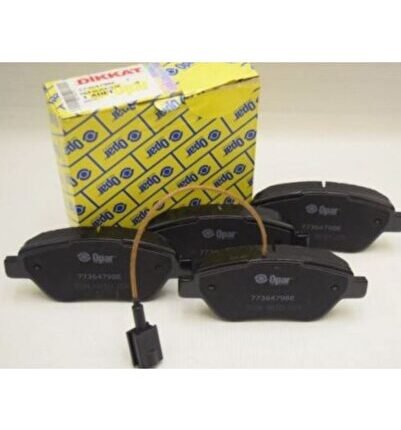 55175317e Doblo Linea Corsa Bipper 1.3 Kablolu Ön Fren Balatası