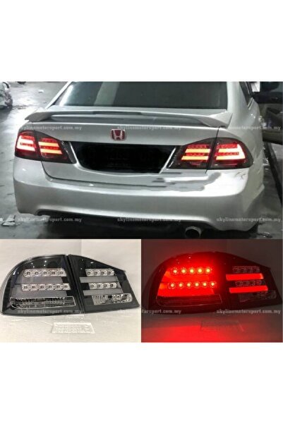 1_org_zoom-32192.jpg HONDA CİVİC 2006-2012 FD6 BMW DİZAYN FÜME LEDLİ ARKA STOP LAMBASI - Görsel 1