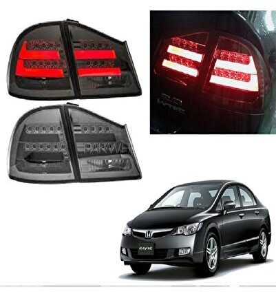 HONDA CİVİC FD6 2006-2012 BMW DİZAYN FÜME LEDLİ ARKA STOP