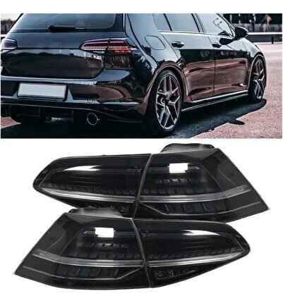VW GOLF 7.5 2017-2020 FÜME SMOKE LEDLİ ARKA STOP