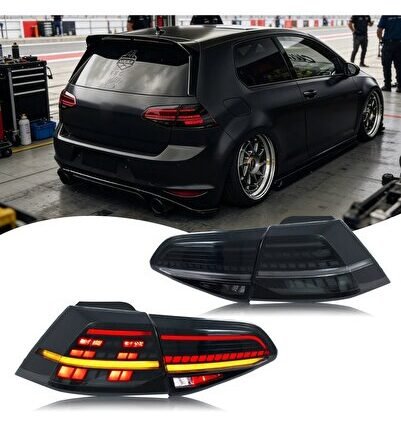 VW GOLF 7.5 2018-2019 HIGHLINE SMOKE LEDLİ ARKA STOP