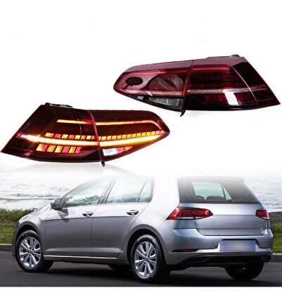 VW GOLF 7 2013-2016 HIGHLINE KIRMIZI LEDLİ ARKA STOP