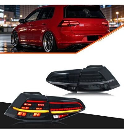 VW GOLF 7.5 2017-2020 HIGHLINE SMOKE LEDLİ ARKA STOP