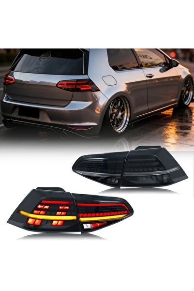 1_org_zoom-32223.jpg VOLKSVAGEN GOLF 7 2013-2016 7.5 DİZAYN SMOKE LEDLİ ARKA STOP - Görsel 1