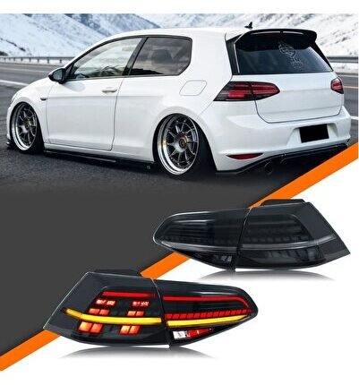 VW GOLF 7 2013-2016 7.5 DİZAYN FÜME LEDLİ ARKA STOP