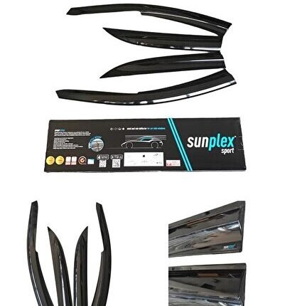 DACIA DUSTER Uyumlu MUGEN SPORT CAM RÜZGARLIĞI 4LÜ 10-17