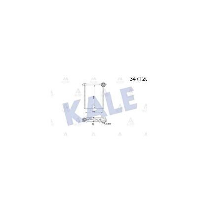 Radyatör Kalorifer 308 07-13 / C3 Pıcasso 09 / Rcz 10 Brazıng