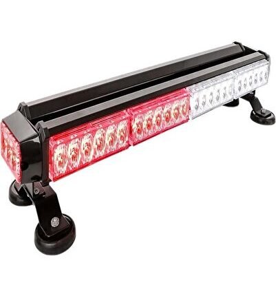 Çakar Lamba Çift Taraflı 54 Led Kırmızı-Beyaz / Lapa526-1