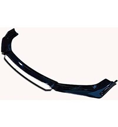 Dacia Duster 4x2 2010-2013 4 Parça Beyaz Dilli Ön Ek Piano Black Lip