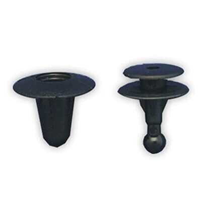 Klips Siyah-siyah Gm 95005064 Toyota 67771-01010  Uyumlu (10adet)