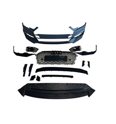 AUDI A4 UYUMLU RS4 ÖN TAMPON + PANJUR 2016-2019