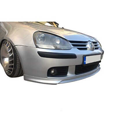 vw golf 5 (2003-2009) uyumlu plastik boyasız ön tampon eki