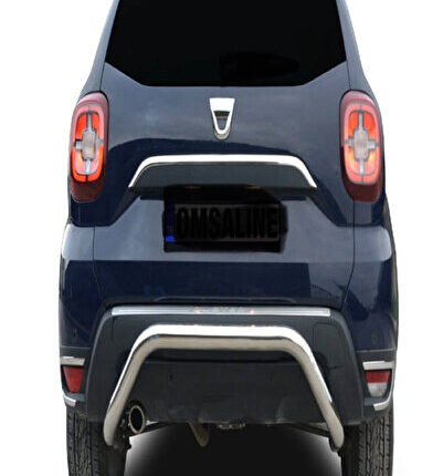 2010-2024 DACİA DUSTER ARKA TAMPON KORUMA DEMİRŞ KROM
