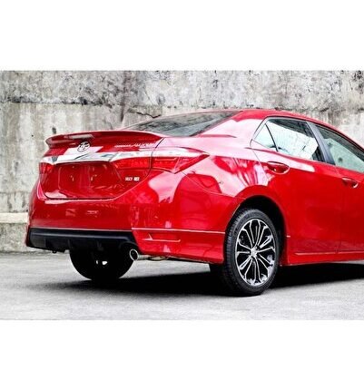 Toyota Corolla Arka Flap 2013-2018 Köşe Flap 2 parça Boyasız