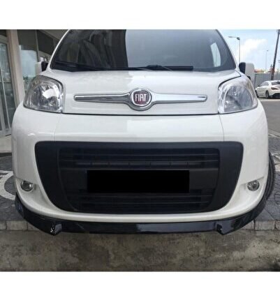 Fiat Fiorino 2007-2017 Arası Ön Lip Ön Ek Parlak Siyah Plastik
