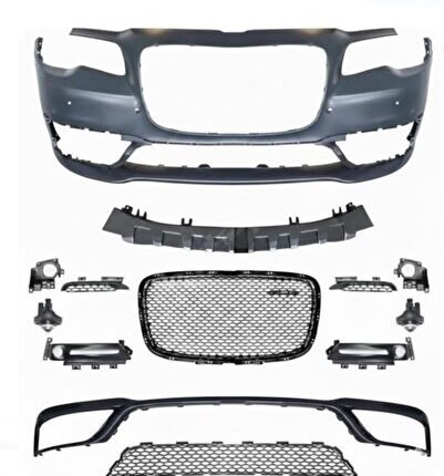 300C SRT UYUMLU ÖN TAMPON PANJUR SETİ 2012-2023