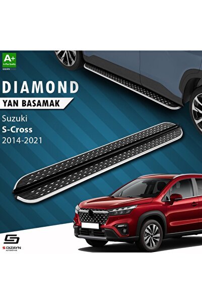 1_org_zoom-37055.jpg S-Dizayn Suzuki SX4 2 S-Cross Diamond Krom Yan Basamak 173 Cm 2014-2021 - Görsel 1