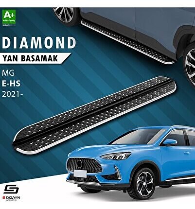 S-Dizayn MG E-HS Diamond Krom Yan Basamak 183 Cm 2021 Üzeri