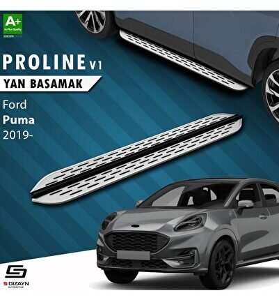 S-Dizayn Ford Puma OEM Still Pro V1 Aluminyum Yan Basamak 173 Cm 2019 Üzeri