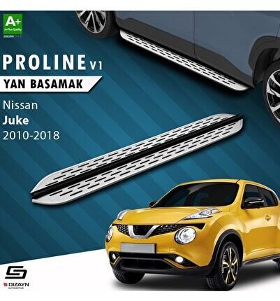 S-Dizayn Nissan Juke OEM Still Pro V1 Aluminyum Yan Basamak 173 Cm 2010-2018