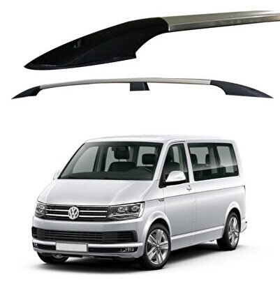 Tavan Çıtası Uyumlu T4-T5-Trafıc-Custom-Vito 638 ABS Krom