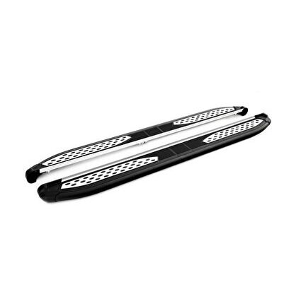 Tiguan Allspace (Ad/Bw) 2018-2024 Plus Siyah Yan Basamak Koruma