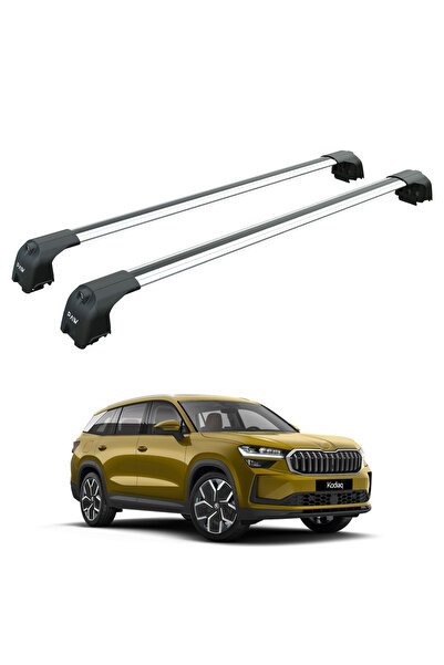 1_org_zoom-37397.jpg Skoda Kodiaq 2024-2025 Portbagaj Taşıyıcı Ara Atkisi - Ara Çubuk Paw Pro 2 Gri - Görsel 1