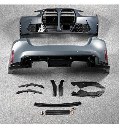 BMW G22 M4 UYUMLU BODY KIT 2019-2025 (SAĞ SOL ÇİFT ÇIKIŞ)