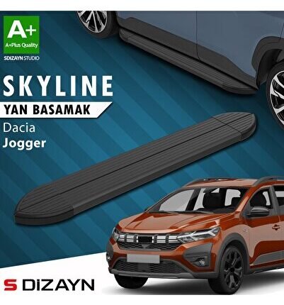 S-Dizayn Dacia Jogger Skyline Siyah Yan Basamak 213 Cm 2022 Üzeri A+ Kalite