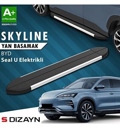 S-Dizayn BYD Seal U Elektrikli Skyline Aluminyum Yan Basamak 193 Cm 2022 Üzeri A+ Kalite