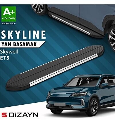 S-Dizayn Skywell ET5 Skyline Krom Yan Basamak 193 Cm 2021 Üzeri A+ Kalite