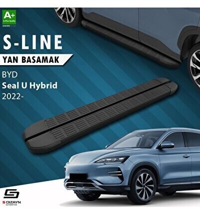 S-Dizayn BYD Seal U Hybrid S-Line Siyah Yan Basamak 193 Cm 2022 Üzeri A+ Kalite