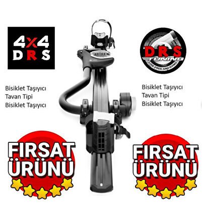 Bisiklet Taşıyıcı Uyumlu Pro-S Gri Yeni Ürün Parça Tavan Tipi Bisiklet Taşıyıcı